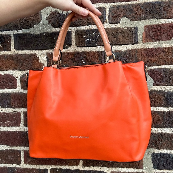 NEW🧡 Dooney & Bourke Pebble Grain Continental Clutch (“Elephant”/Orange) - Picture 9 of 9